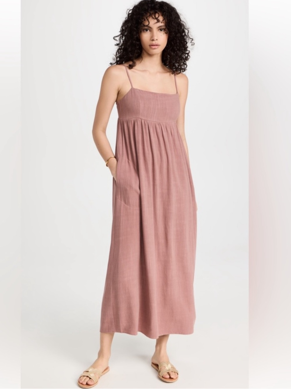 NWT Rachel Pally Ruby Dress Size XS maxi summer linen blend
